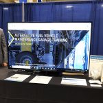 Nor Cal Clean Technology Summit Booth setup 2018-10-17