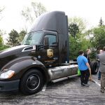 UPS liquid natural gas truck at Green Drives Conference and Expo 2019-5-16 - Chicago Area Clean Cities photo