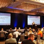 Stage area at Heavy Duty Repair Forum 2019 at Fort Worth, Texas